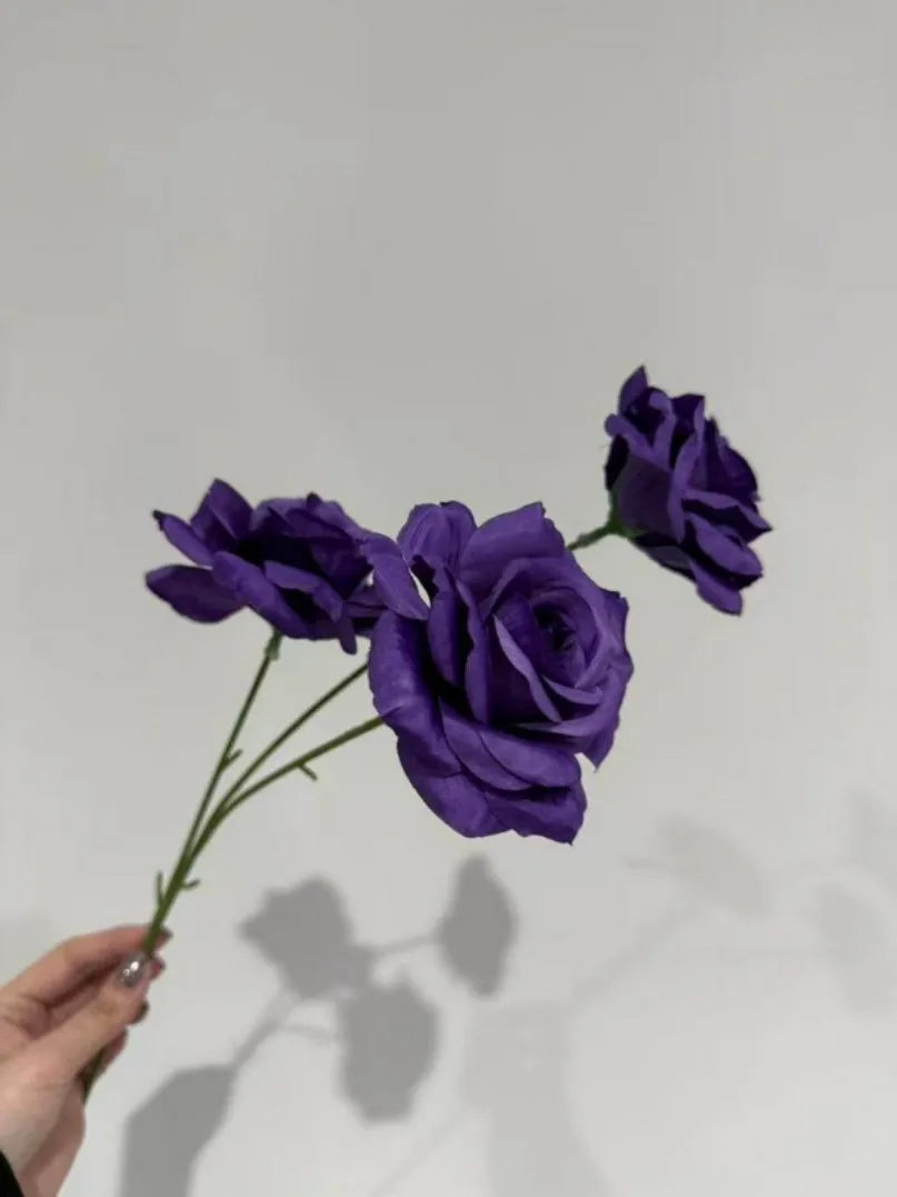 Silk Rose Bouquet – Artificial Flowers for Wedding & Home Décor
