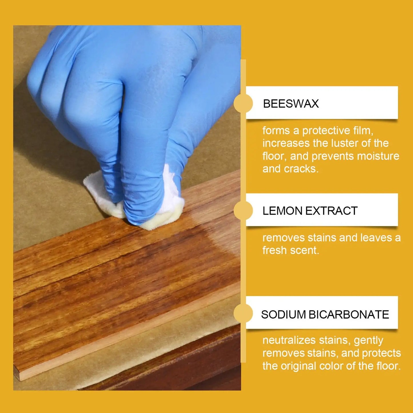 Beeswax Wood Polishing Spray 120ml | Furniture Scratch & Shine