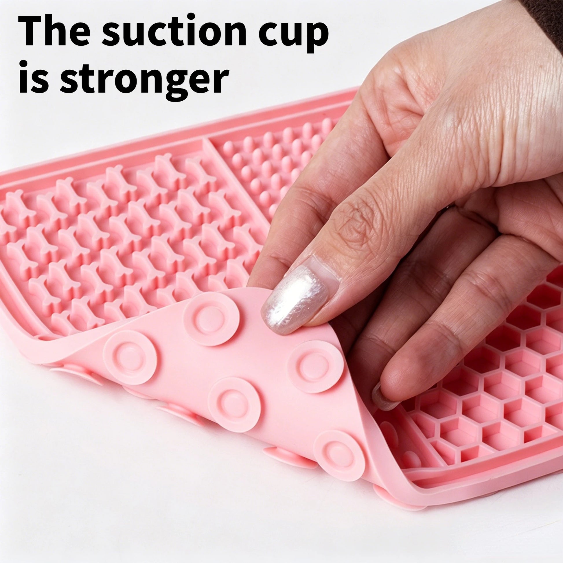 Pet Lick Silicone Mat Slow Feeder Dog Food Plate Bathing Distraction Sucker Training Feeder for Dogs Kitchen Supplies Peaceful Pleasures Health and Wellness