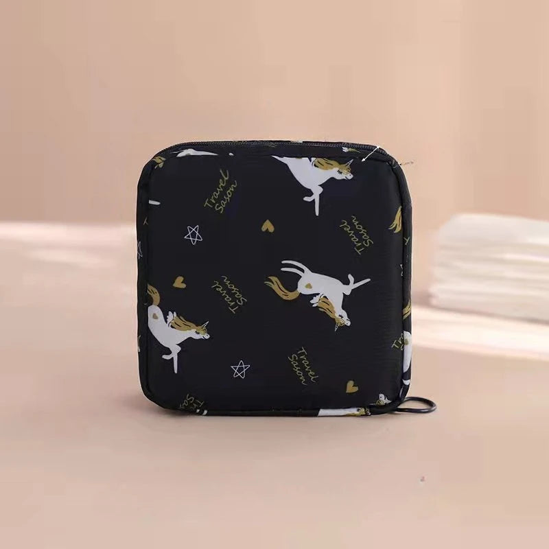 Portable Sanitary Napkin & Tampon Storage Bag | Waterproof