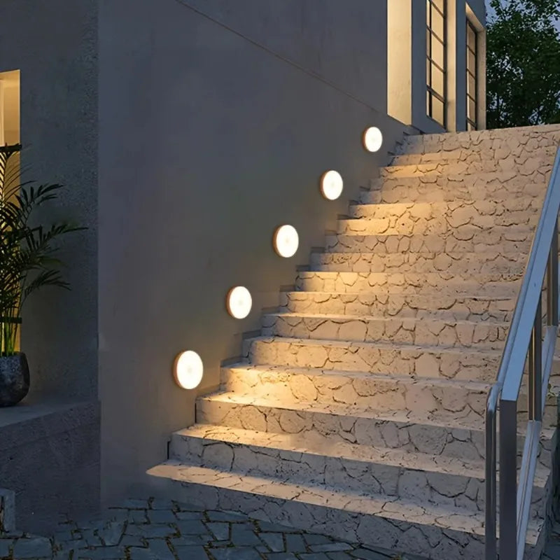 Motion Sensor Night Light – Warm or Cool White LED Auto Lamp