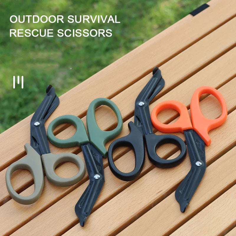 Tactical EMT First Aid Shears – Stainless Steel Rescue Scissors