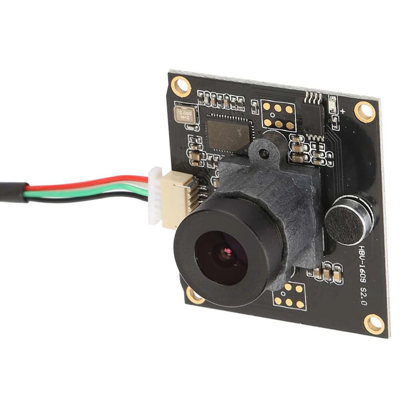 HBV-1609 OV2643 USB Camera Module 2MP 120° Wide Angle Lens
