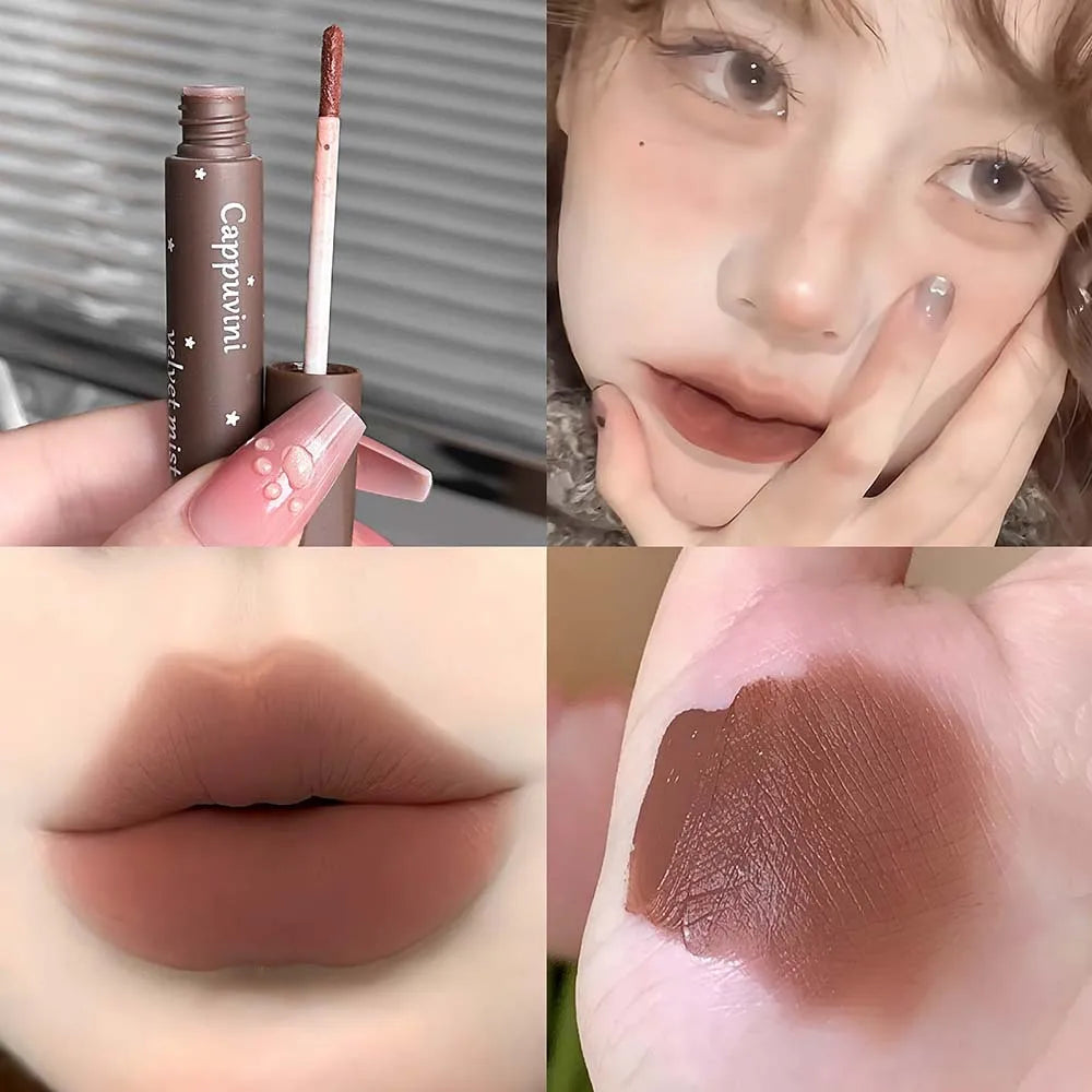 Velvet Matte Lip & Cheek Tint | Waterproof Mousse Lipstick