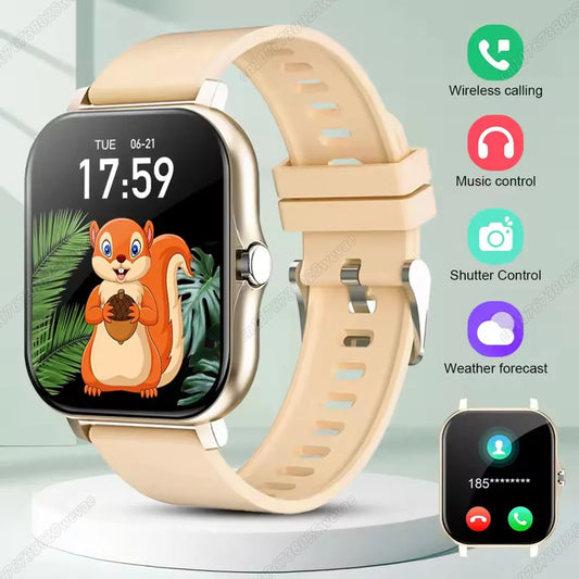 Smart Watch Bluetooth Fitness Tracker – Heart Rate & Sleep Monitor Smart Watch Peaceful Pleasures Health and Wellness