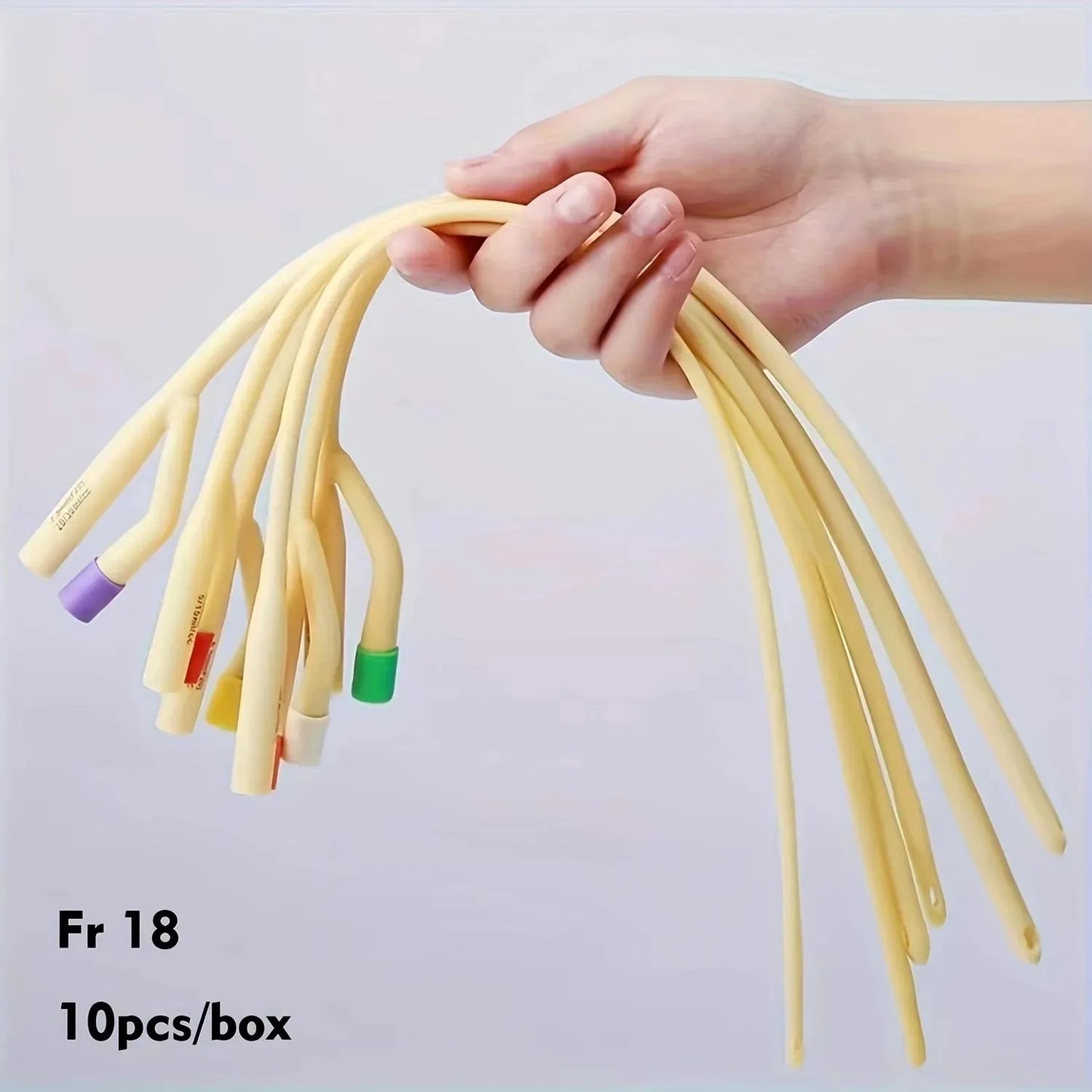 Two-Way Latex Foley Urinary Catheter – Box of 10 | Medical Grade