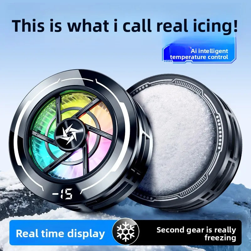 cooling phone fan 15w cell phone cooler radiator magnetic cell phone game cooler for cell phone portable fan cooler phone fridge Peaceful Pleasures Health and Wellness