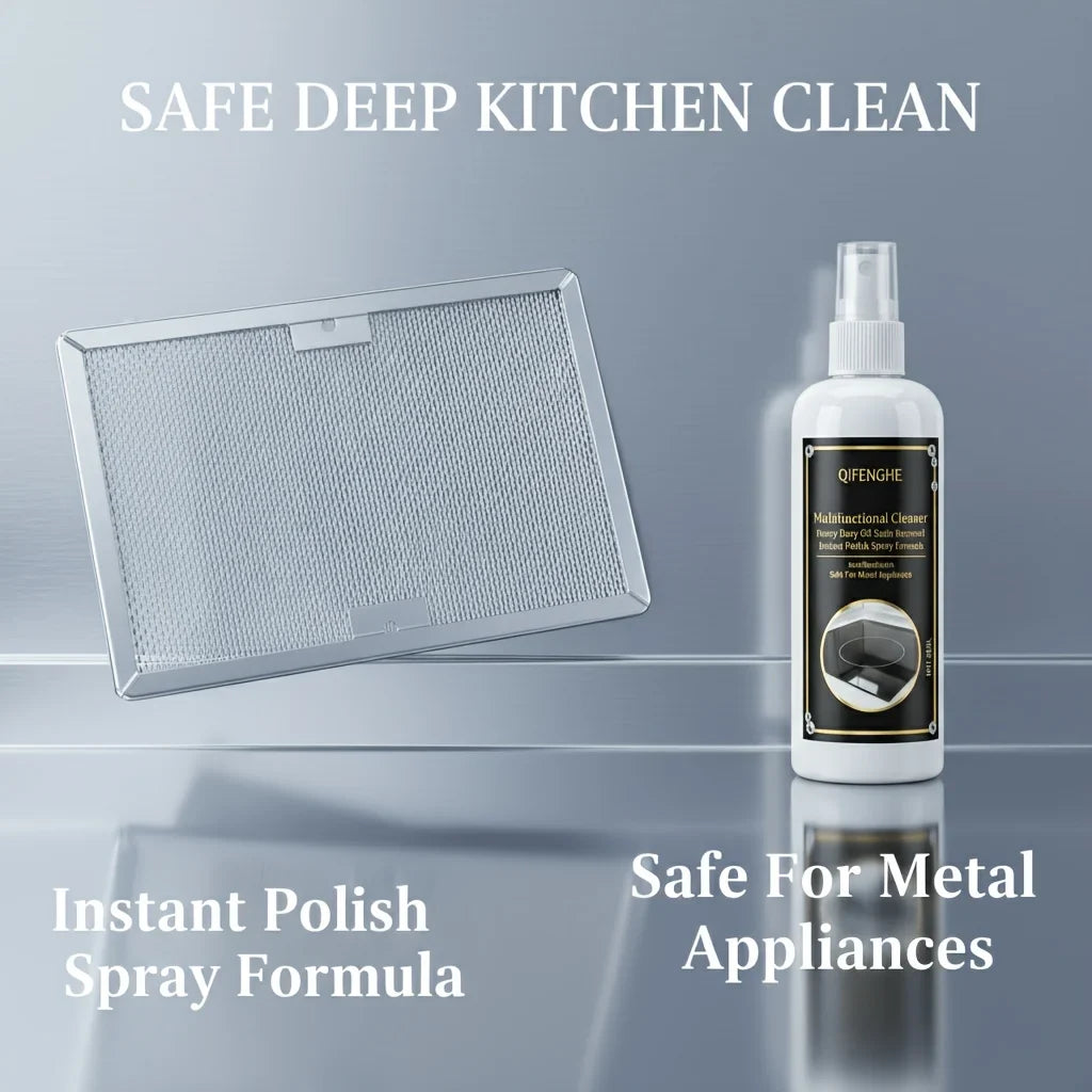 3.38oz Multipurpose Kitchen Cleaner Spray – No Disassembly