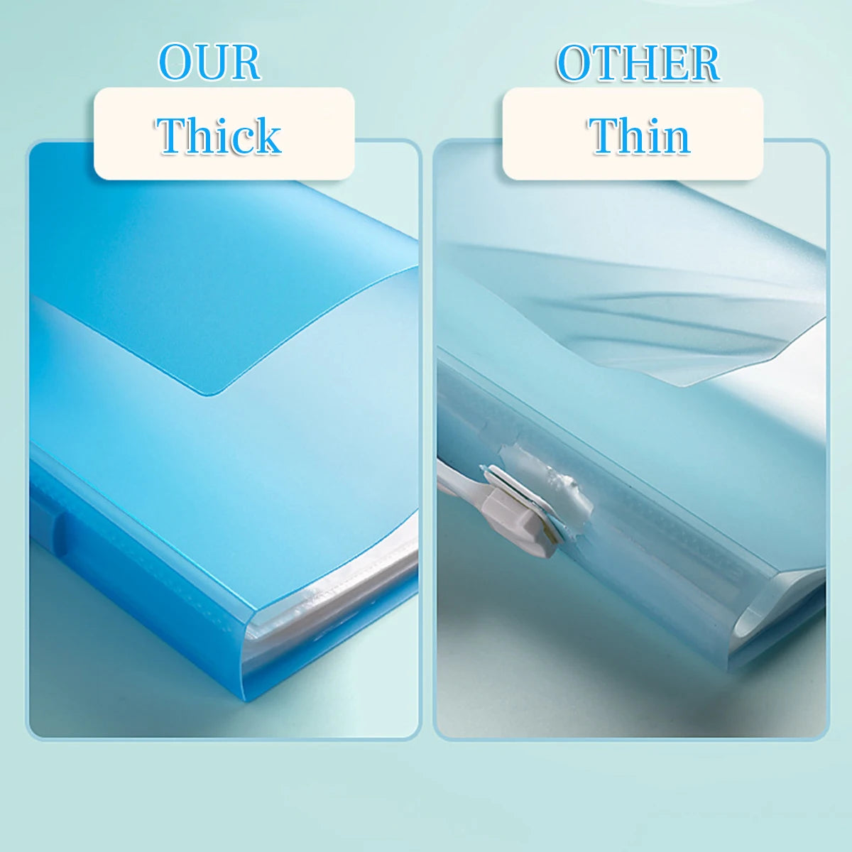 A3 Diamond Painting Storage Book | 30 & 60 Page Clear Folder Art Portfolio Folder Peaceful Pleasures Health and Wellness