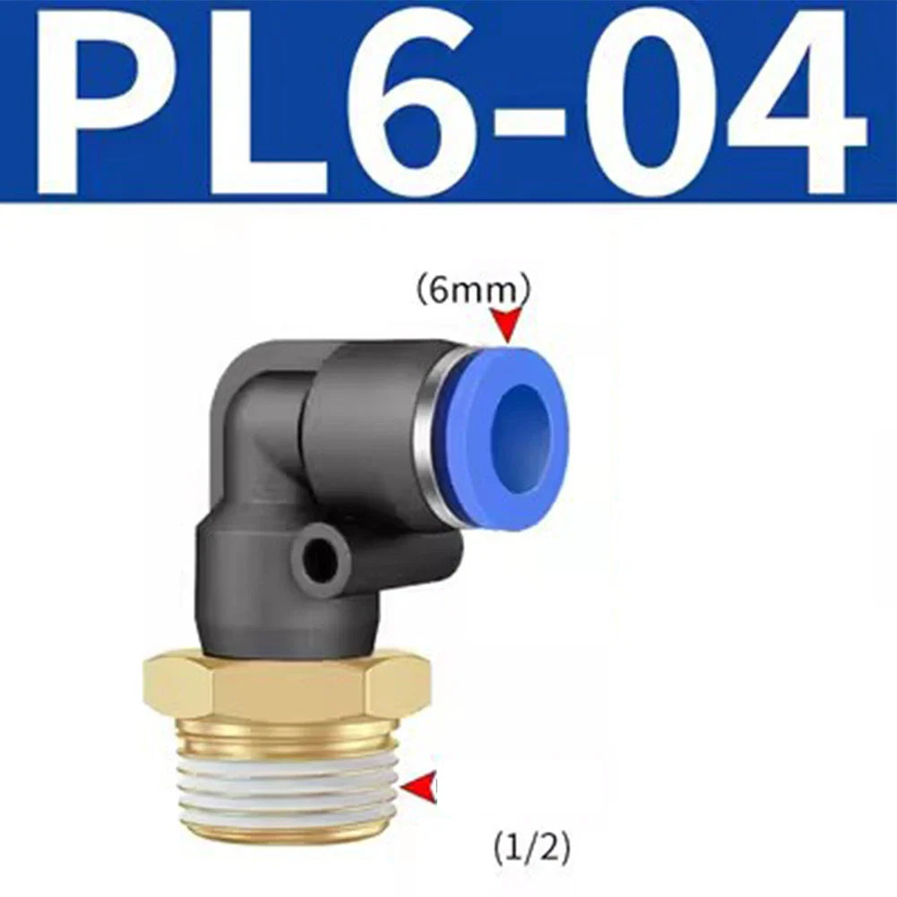 Pneumatic Elbow Quick Connector PL4-16mm Air Hose Fitting