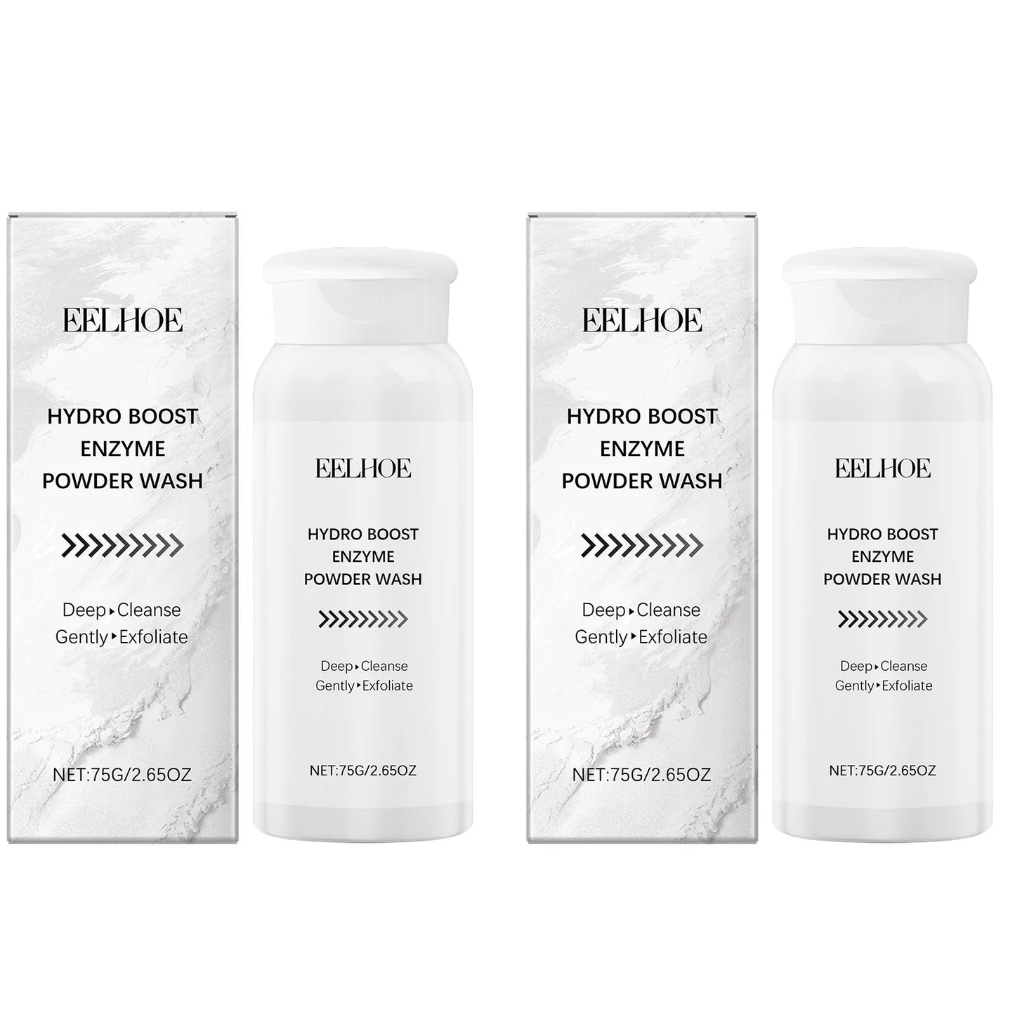 Enzyme Based Cleansing Powder Removing Dead Skin Cells Reducing Blackheads Clean Pores Smooth Skin Moisturizing Cleansing Powder Peaceful Pleasures Health and Wellness 2 x 75g Boxed