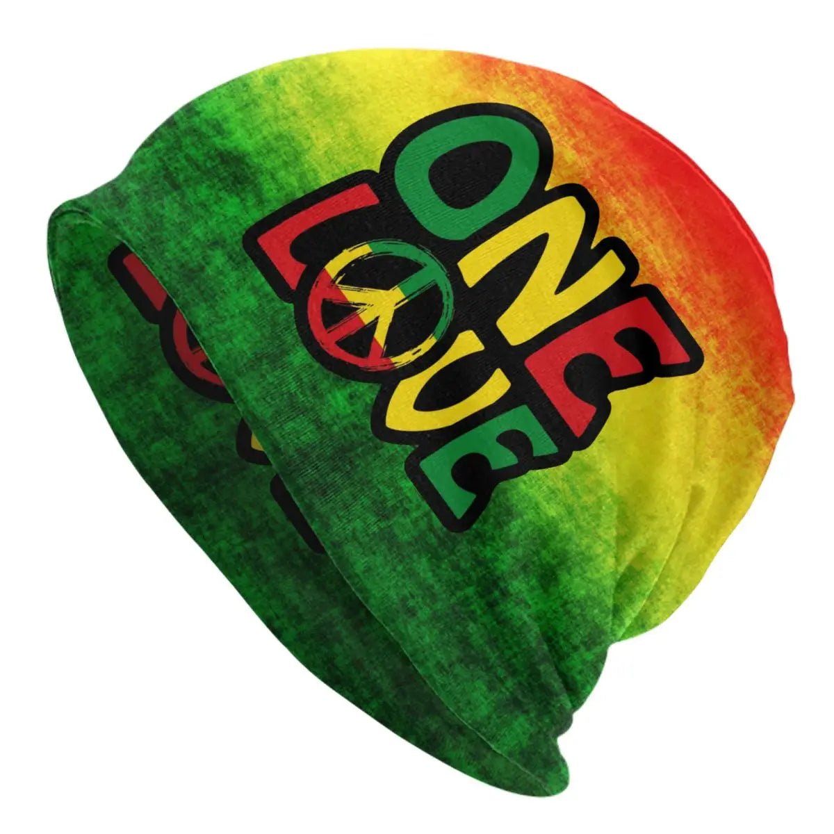 Jamaica Flag Knit Beanie Hat | Unisex Jamaican Pride Skull Cap