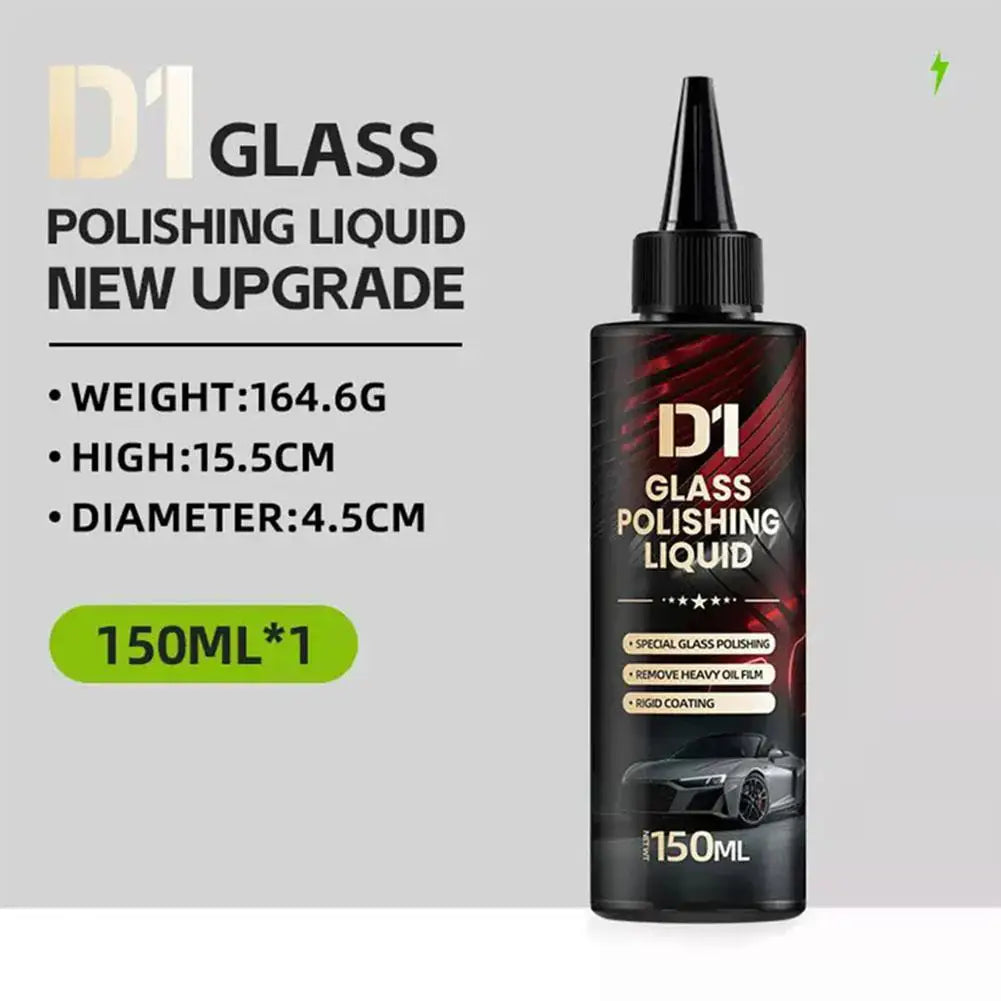 1/3Sets Auto Glass Polishing Essence Removes Oil Film Coating Water Stains Minor Scratches Repair Without Marks Peaceful Pleasures Health and Wellness