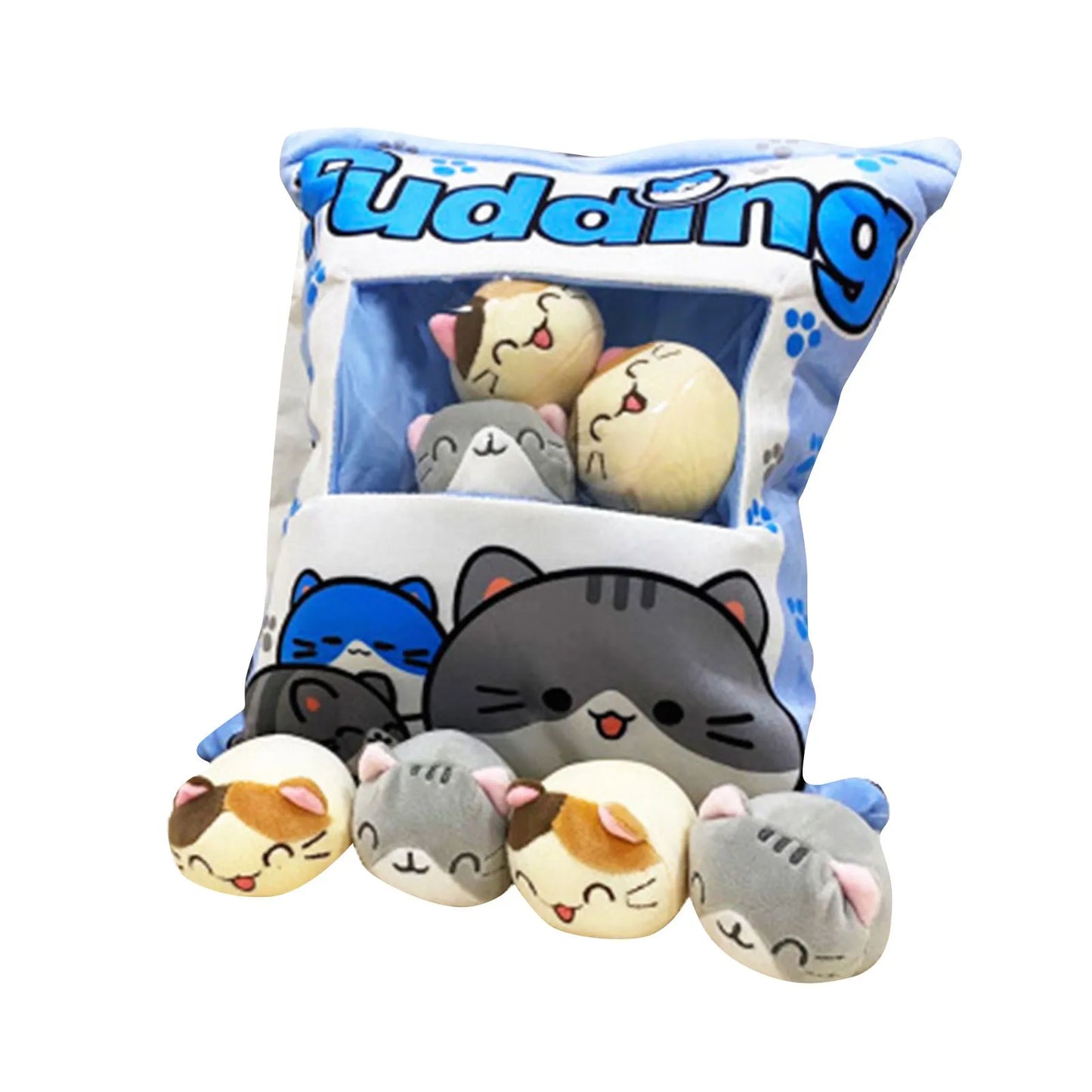 Cartoon A Bag Of Snacks Doll Throw Pillow Internet Celebrity Ins Snack Bag Plush Toy Creative Office Pillow Lovely Holiday Gifts Peaceful Pleasures Health and Wellness B One Size