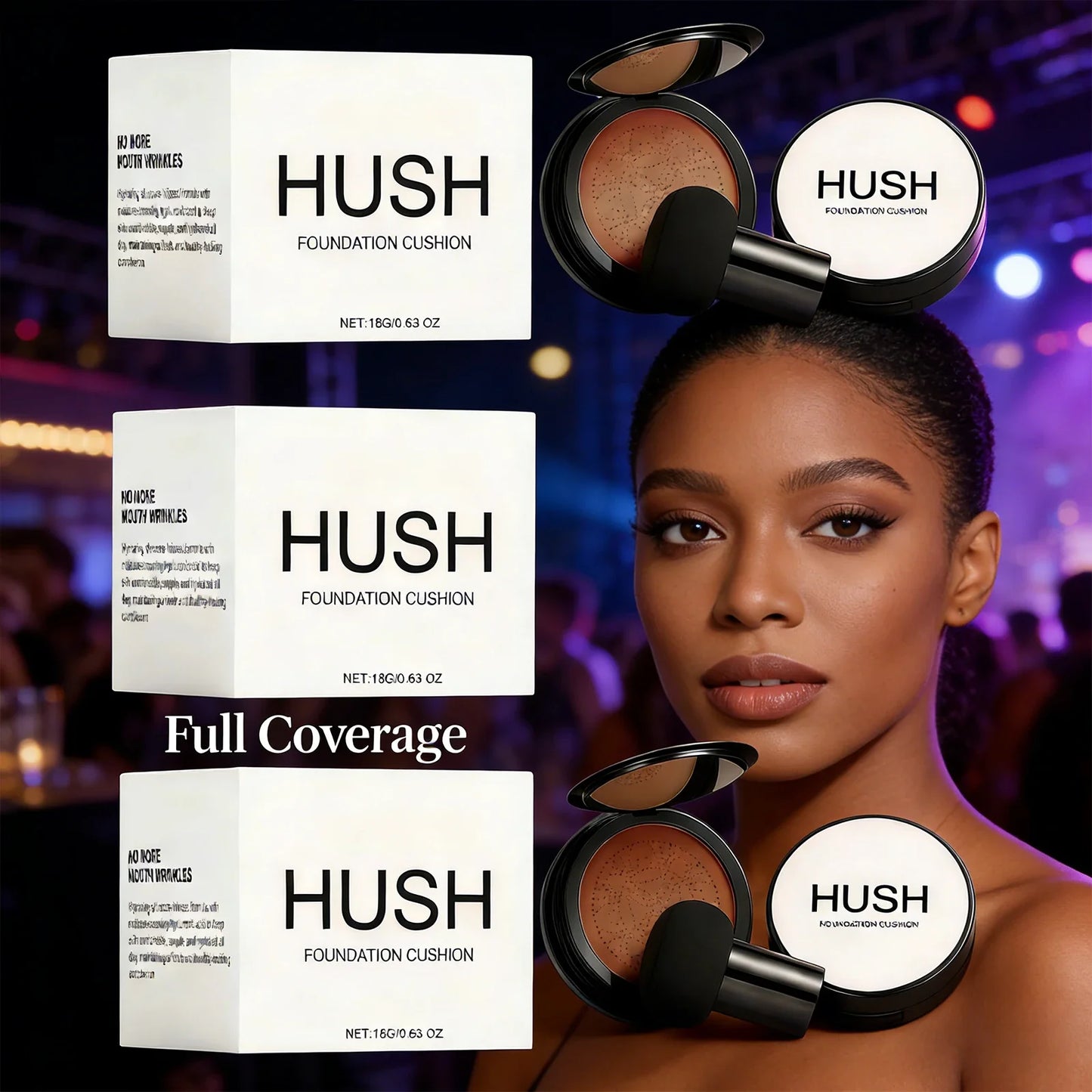 Mushroom Head Air Cushion Foundation – Waterproof & Oil Control