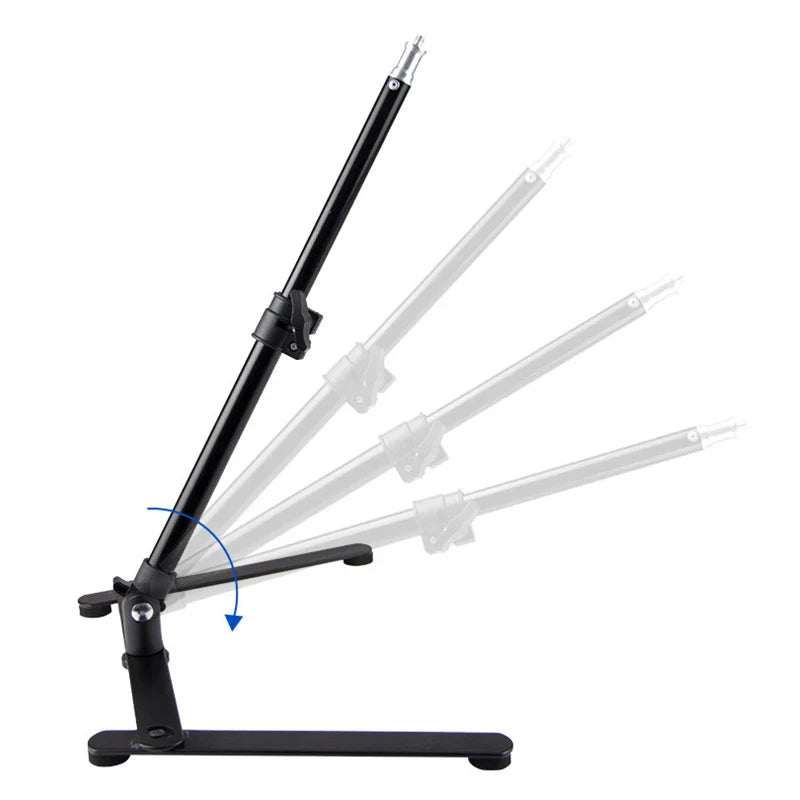 VeFly Foldable Desktop Overhead Tripod Stand with Phone Holder