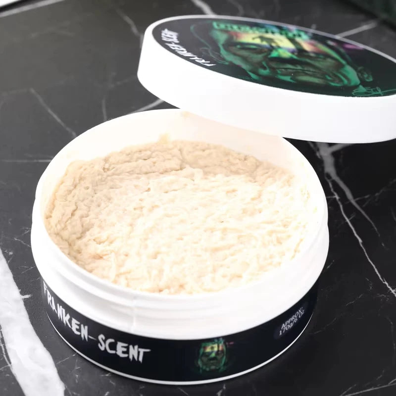 2026 YAQI Flash Sale 170g Artisanal Shaving Soap for Men - Franken Scent Premium Handcrafted Beard Grooming Essential Peaceful Pleasures Health and Wellness