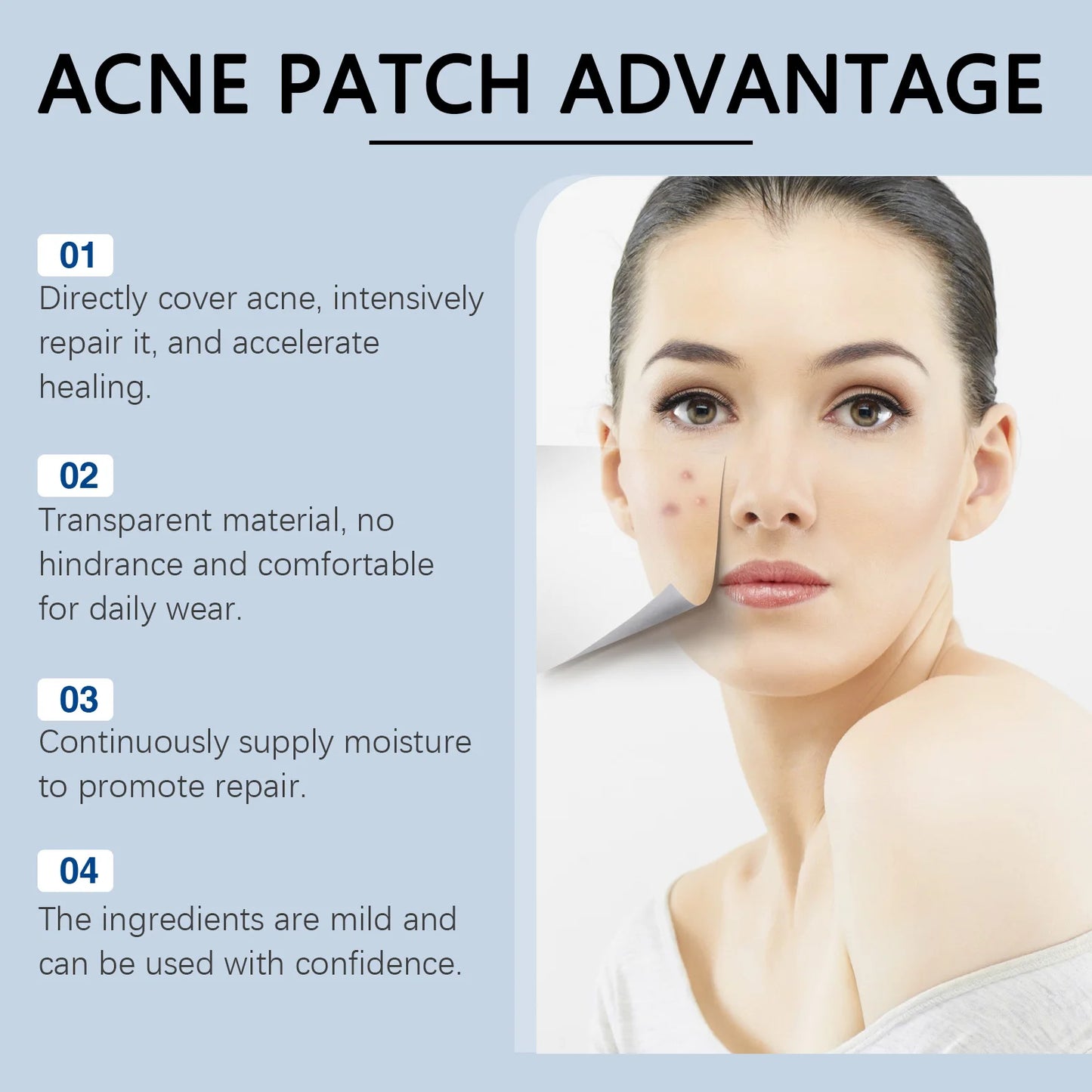 Invisible Acne Patches – Blemish Spot Stickers 240pc