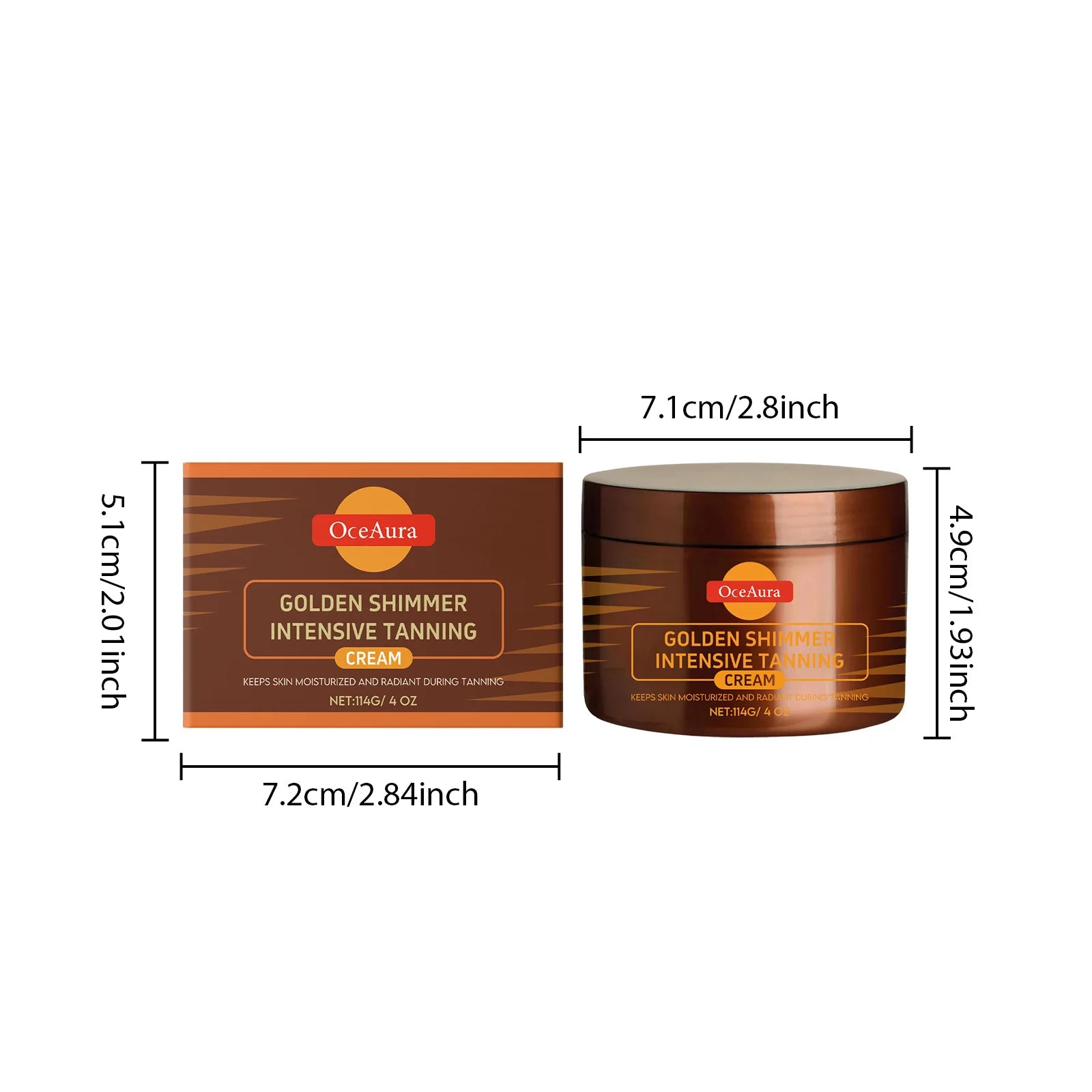 Tanning Accelerator Gel – Self-Tanner & Bronzer Cream 114g Peaceful Pleasures Health and Wellness