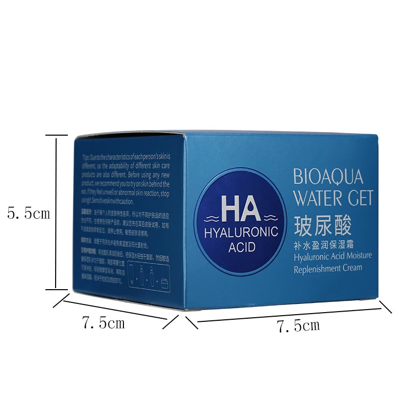 BIOAQUA Hyaluronic Acid Face Cream – Moisturizing & Firming 50g