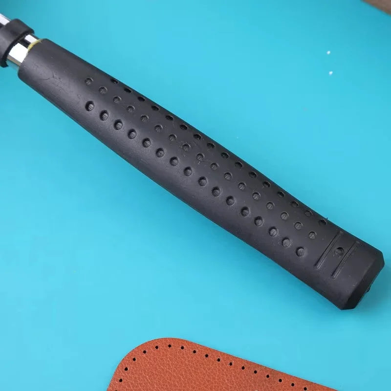 1PC 25mm Double Face Soft Tap Rubber Hammer Multifunctional Hand Tool with Hard Plastic & Non-Slip Grip for Precision Work Peaceful Pleasures Health and Wellness