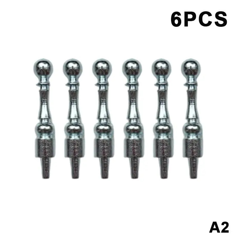 Luxury Metal Cribbage Pegs 6pcs – 1/8 Inch Game Board Pins