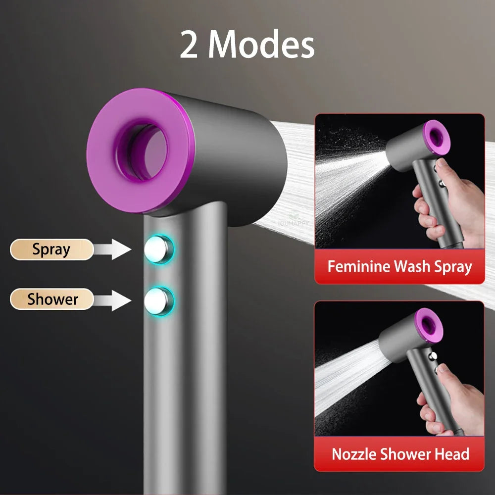 Handheld Bidet Sprayer Kit | Dual Outlet Valve & Pet Shower