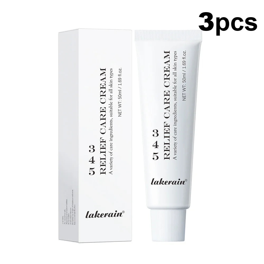 345 Relief Cream Comprehensive solution to skin problems Anti-sugar and antioxidant Brightening skin Improving acne marks Moistu Peaceful Pleasures Health and Wellness 3pcs