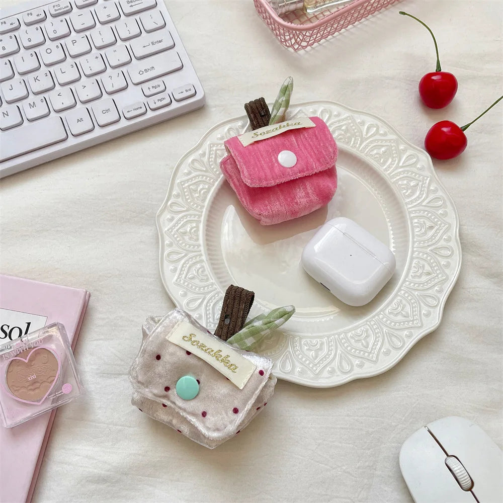Cute Design Suitable Apple Airpods Headphone Bag Storage Wireless