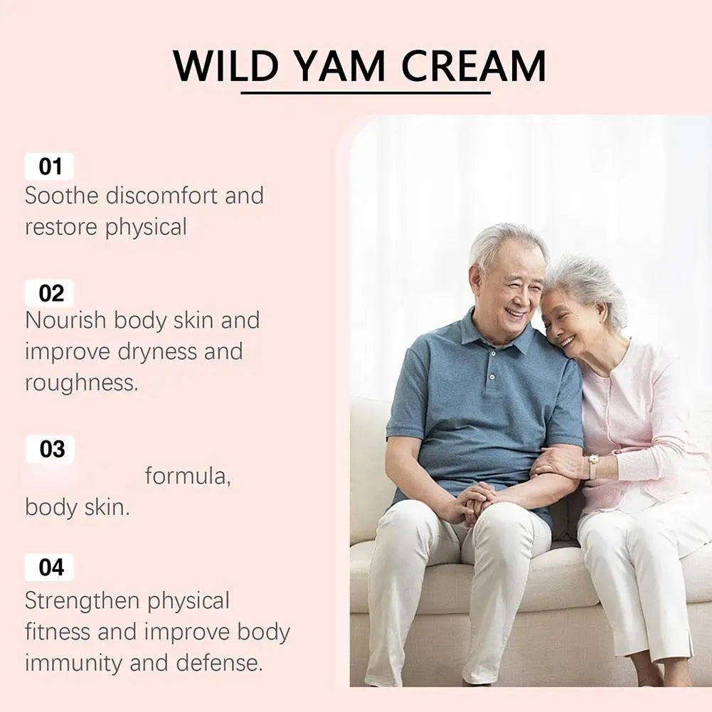 Wild Yam Cream for Women – Natural Estrogen Moisturizer