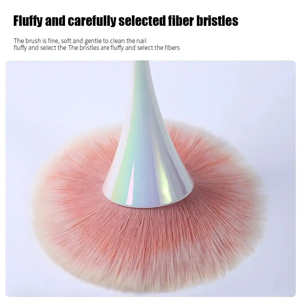 Nail Art Brush Art Dust Brush for Manicure Beauty Brush Blush Powder Brushes Fashion Gel Nail Accessories Nail Pretty Tools Peaceful Pleasures Health and Wellness
