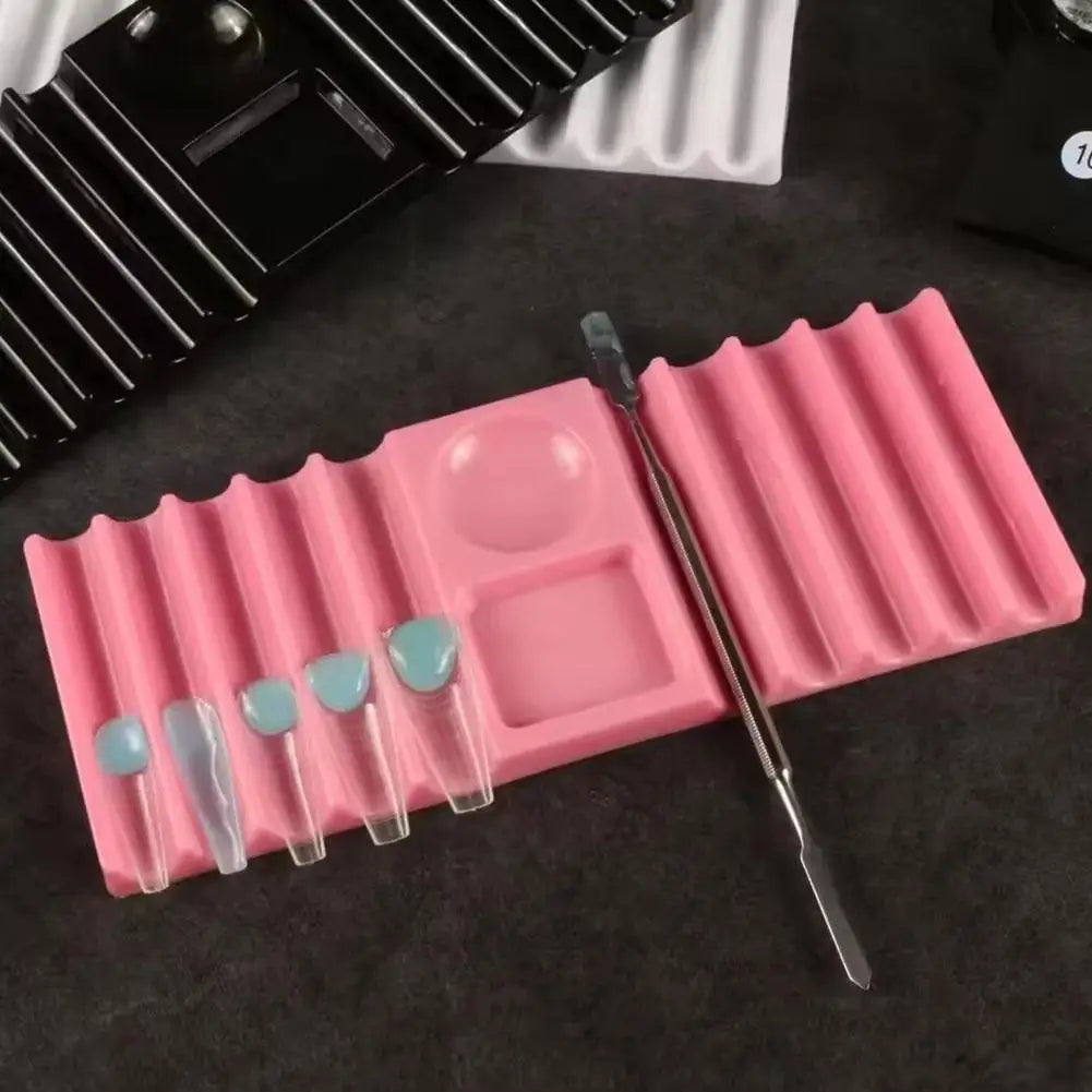 Nail Art Brush & Tool Holder – Dual Form Organizer Stand