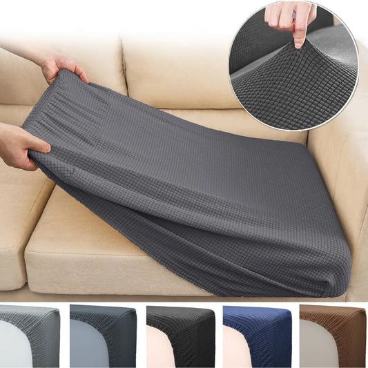 Elastic Sofa Cover Seat Cushion Cover Sofa Chair Stretch Washable Removable Slipcover 1/2/3/4 Seat All Season Protector Peaceful Pleasures Health and Wellness