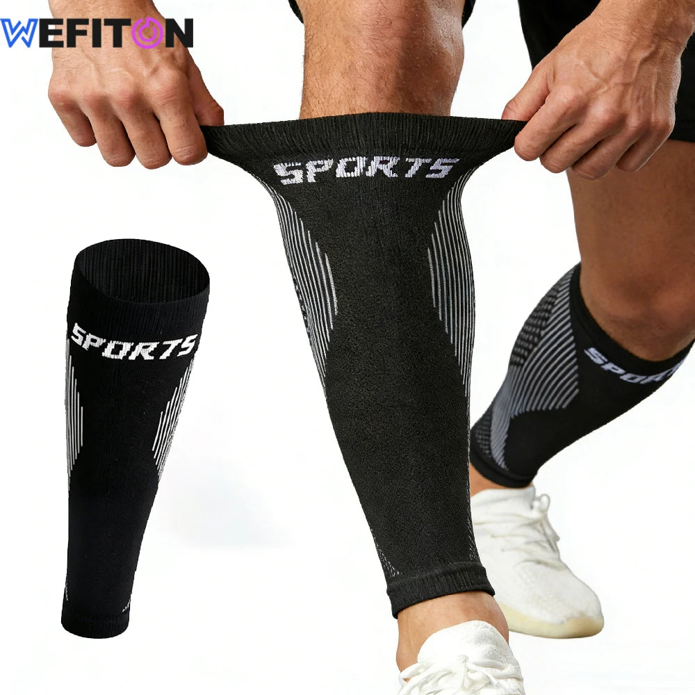 1PCS Calf Compression Sleeve for Men Women – Footless Leg Support for Shin Splints – Breathable,Lightweight,Adjustable One Size Peaceful Pleasures Health and Wellness