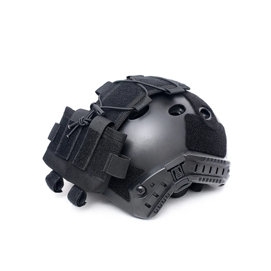 Tactical Helmet Battery Pouch MK2 Battery Pack Accessory Helmet Counterweight Pack Airsoft Hunting FAST Helmet Accessories ﻿ Peaceful Pleasures Health and Wellness