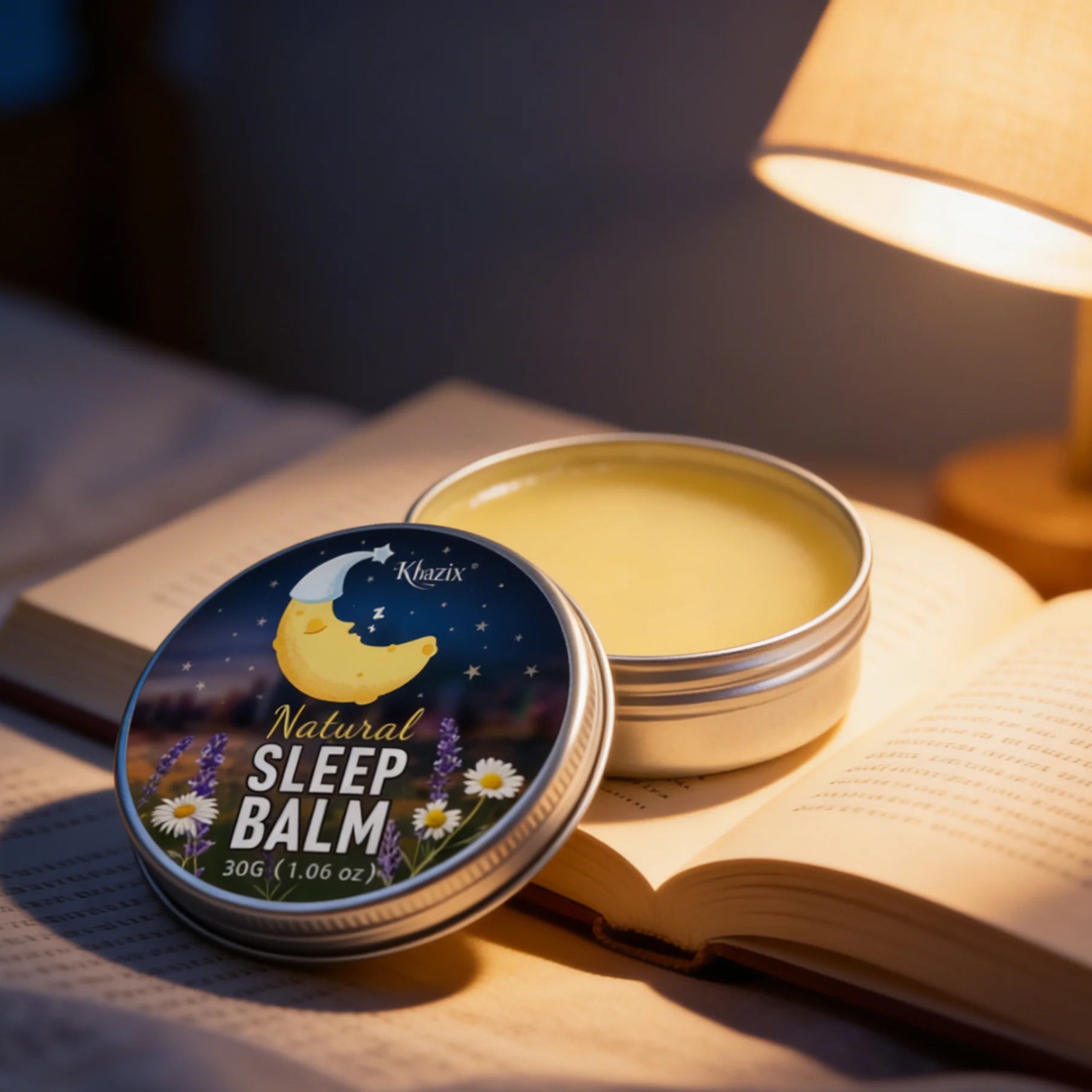 Sleeping Cream - Deep Moisturizing, Long-lasting Fragrance, Contains Lily, Chrysanthemum and Rosemary, Portable Night Cream Peaceful Pleasures Health and Wellness