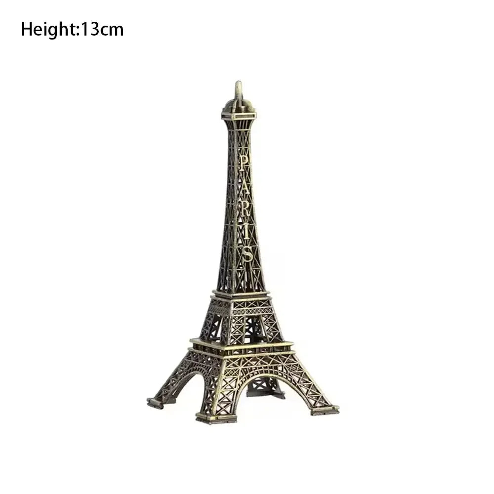 Bronze Metal Eiffel Tower Model Statue – 7 Sizes with Gift Box