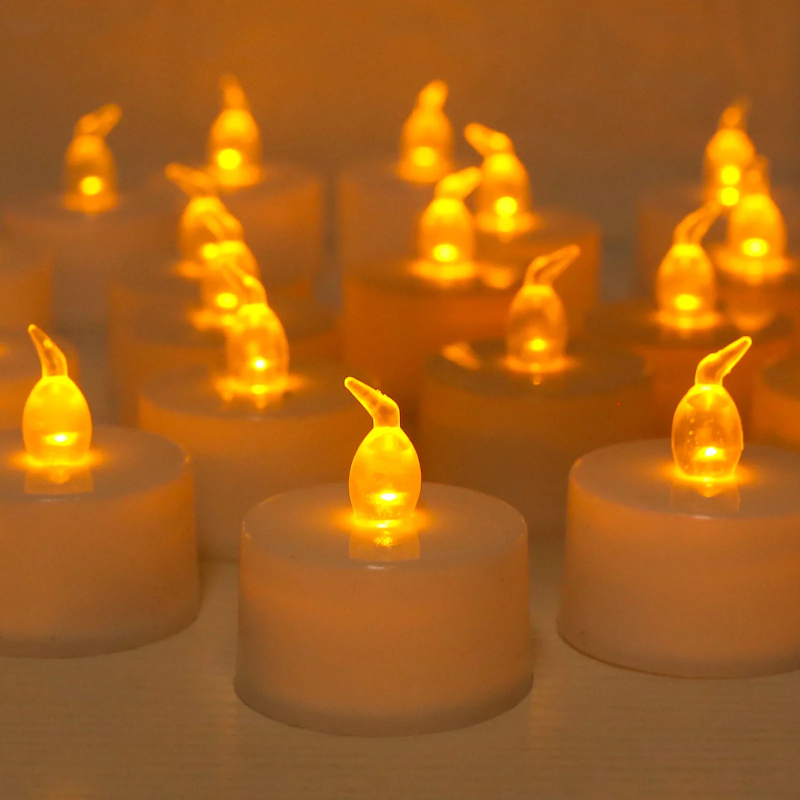 LED Tea Light With/Without Remote Flameless Flickering Candles Electronics Battery Operated Votive Light Home Table Party Decor Peaceful Pleasures Health and Wellness