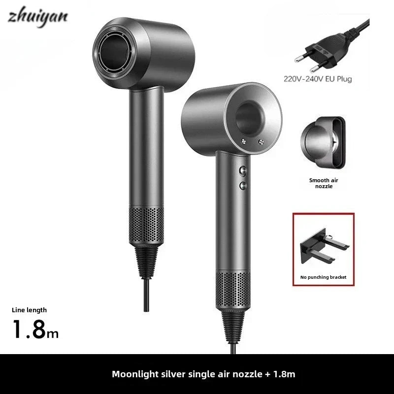 Ionic Bladeless Wall-Mounted Hair Dryer | 1600W Salon Tool