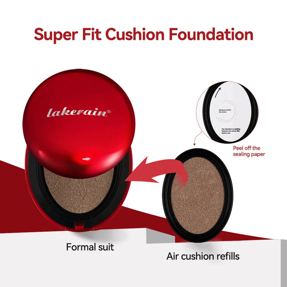 CC Cream Cushion Foundation – Full Coverage, SPF & Refill