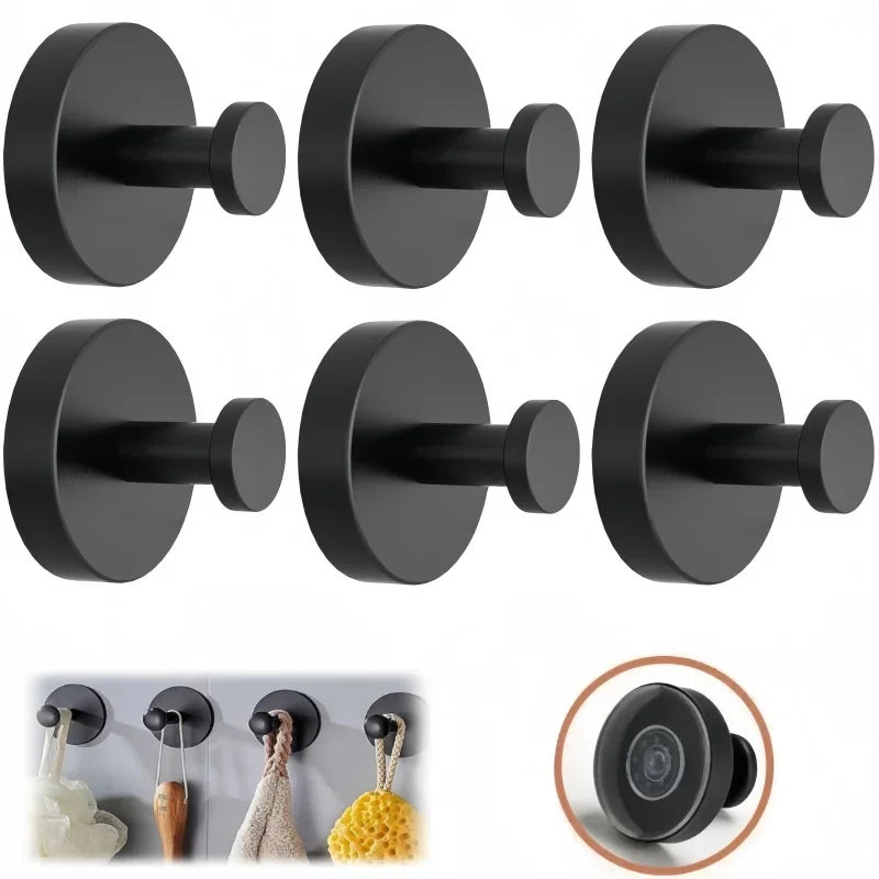 Suction Cup Hooks – Waterproof Stainless Steel Bathroom Hanger