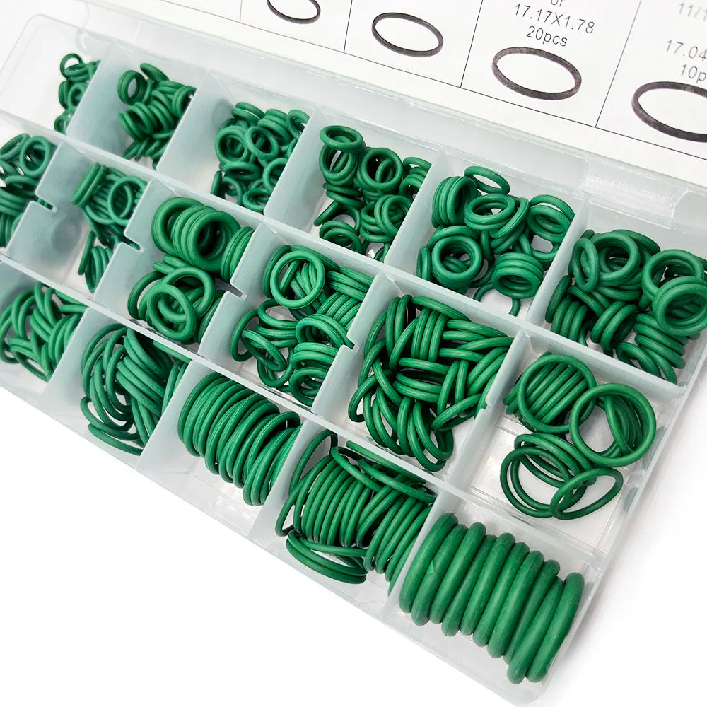 O-Rings Kit Nitrile Rubber Oring Assortment with 4 Hook Set for Various Car Auto Vehicle Repair Plumbing Pressure Washer Air Peaceful Pleasures Health and Wellness