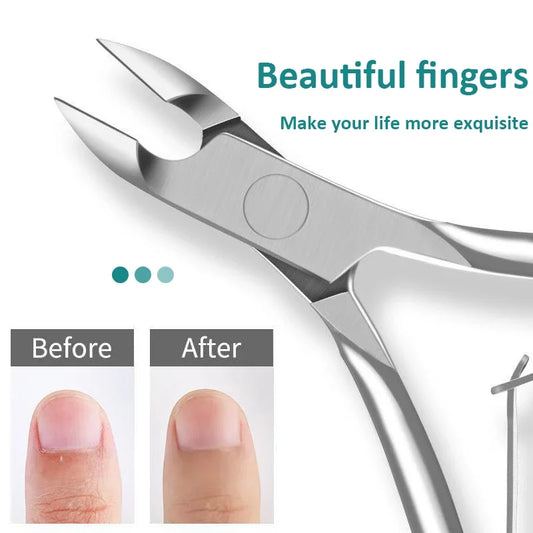 Stainless Steel Cuticle Nipper – Nail Trimmer & Manicure Tool Cuticle Nipper Tool Oasis Select