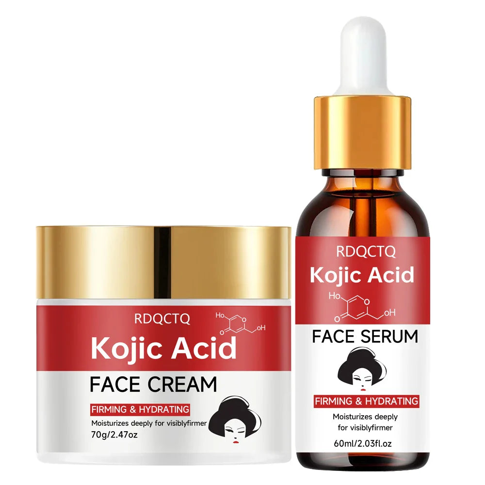 Niacinamide Serum & Moisturizer Cream Set | Deep Hydration