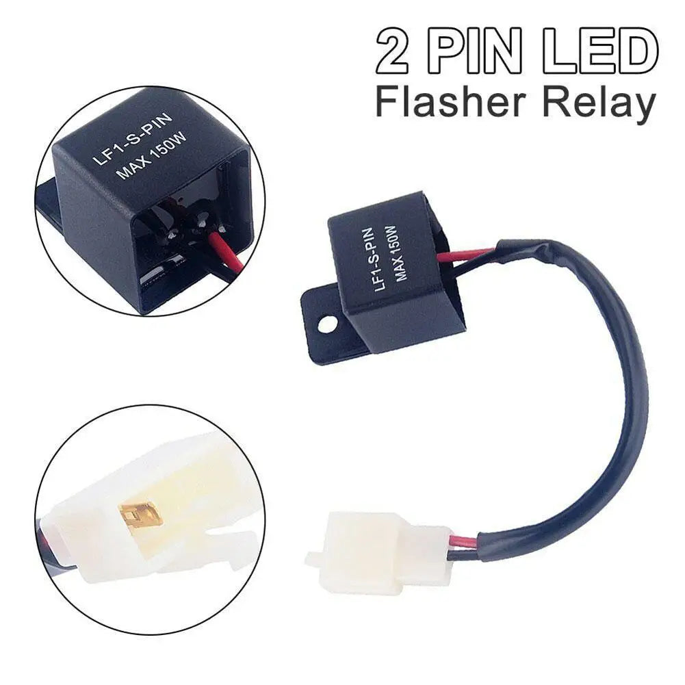 Motorcycle LED Flasher Relay for Honda and Kawasaki Peaceful Pleasures Health and Wellness