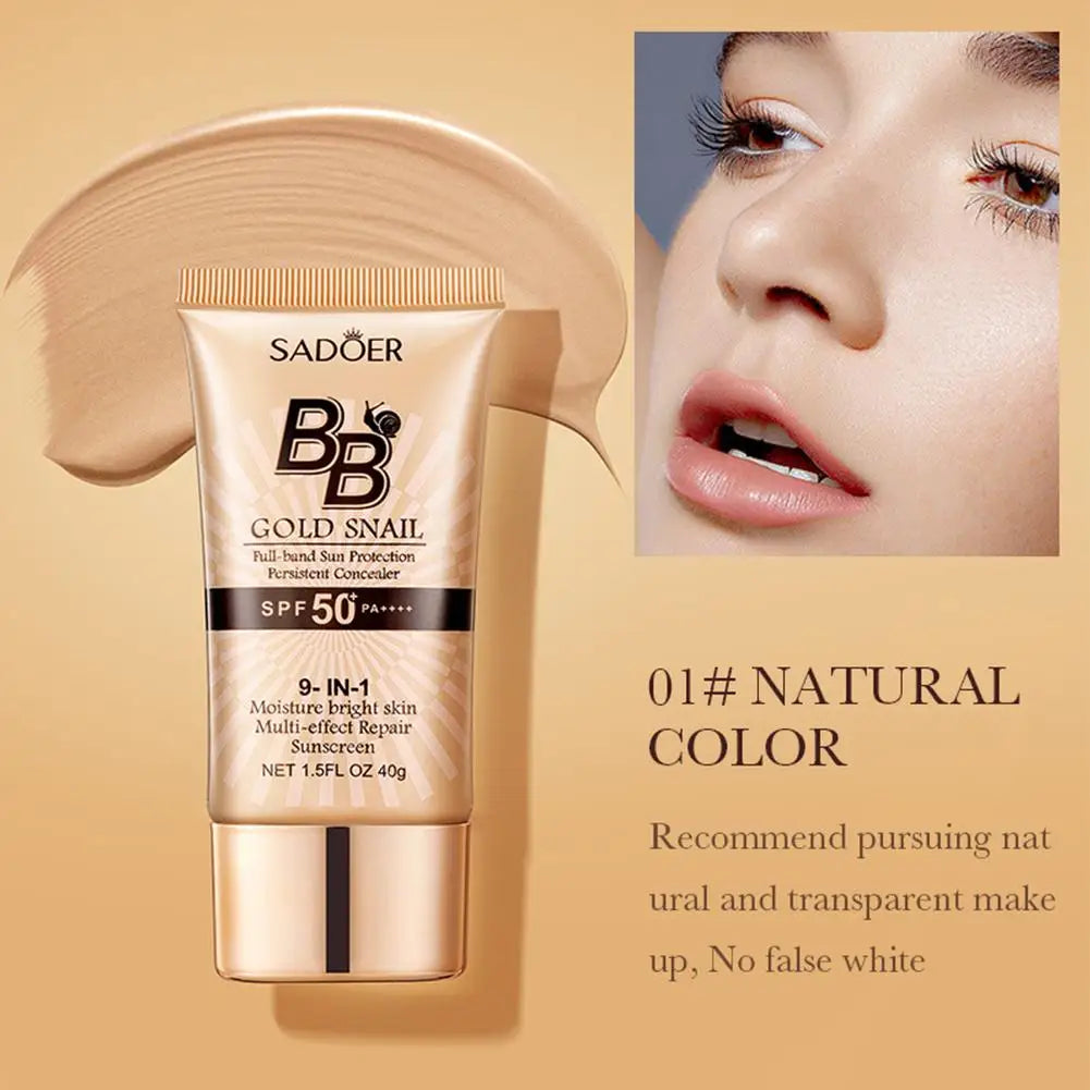 Hydrating Gold BB Cream – Full Coverage Foundation & Concealer