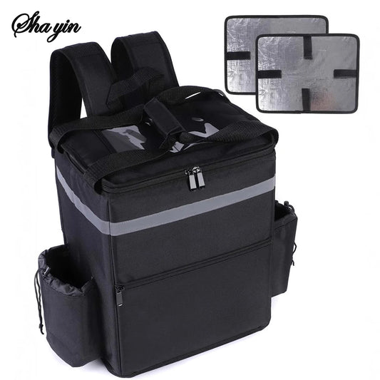 Insulated Delivery Backpack - Thermal Food Delivery Bag for Riders, 30L Large Capacity Takeout & Grocery Backpack Peaceful Pleasures Health and Wellness
