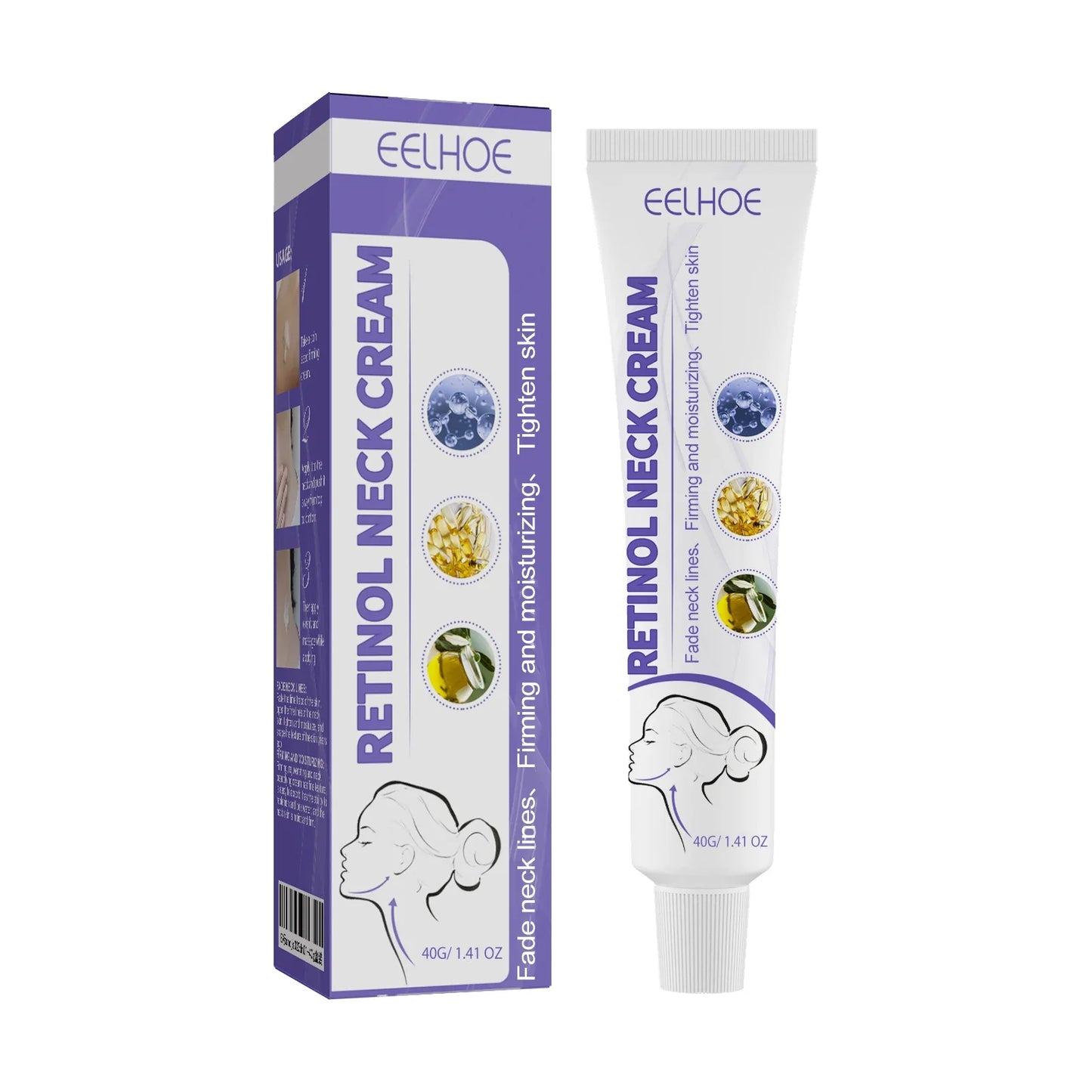 Eelhoe Retinol Neck Cream – Firm, Lift & Reduce Neck Lines