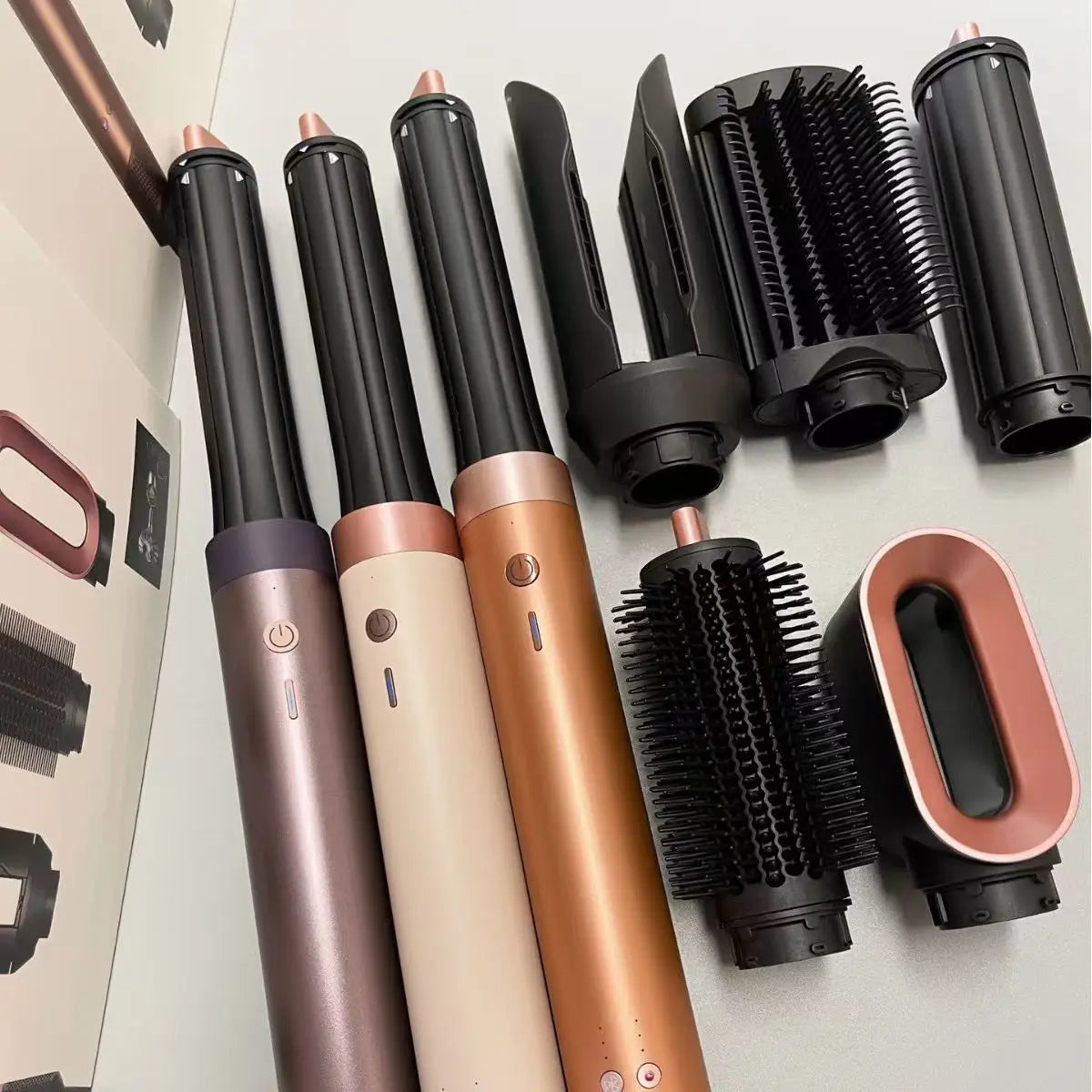 2026 NEW 6-in-1 Multi Hair Styler Professional Curling Iron Hot Air Brush Curling Barrel Hair Dryer for Curly Hair Peaceful Pleasures Health and Wellness