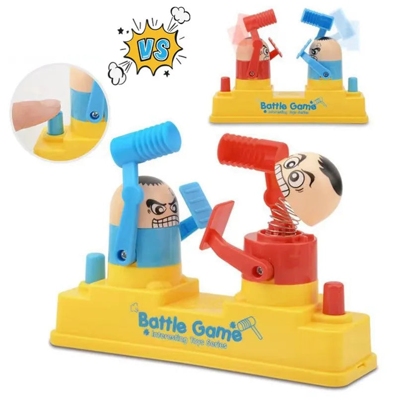 Funny Battle Robot Prank Toy – 2-Player Table Game Gift